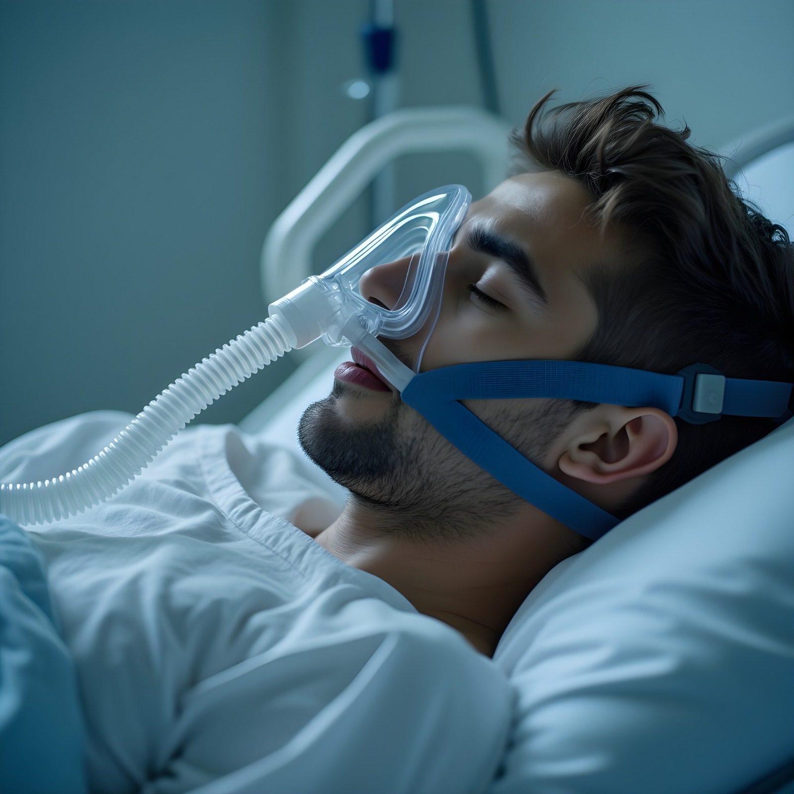 CPAP mask for sleep apnea treatment