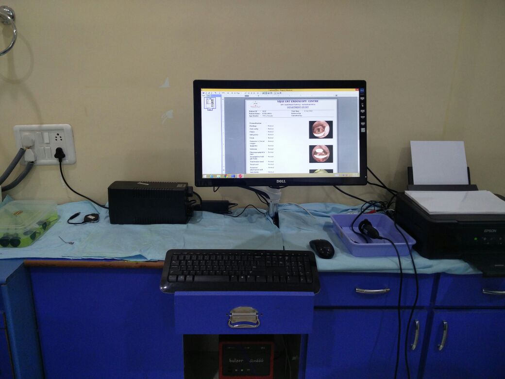 ENT endoscopy report